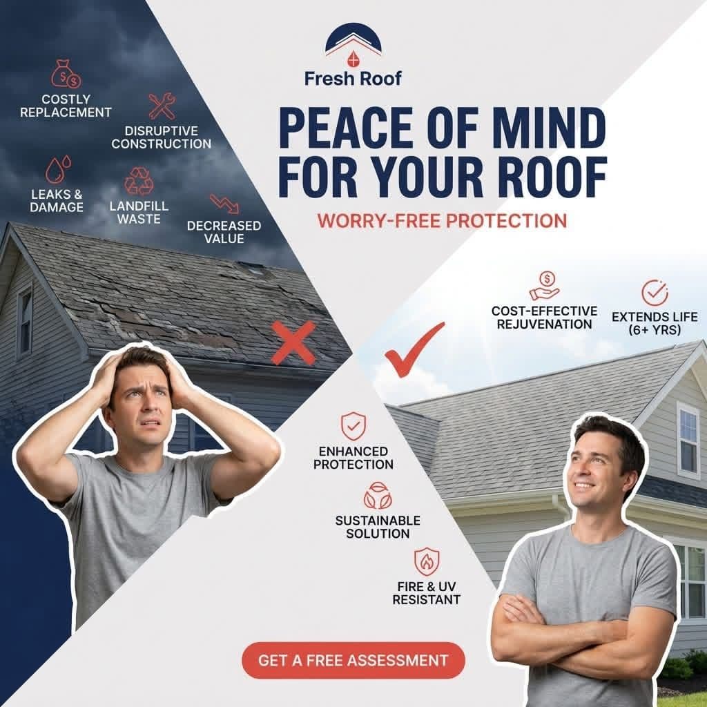 Your Roof Doesn't Need Replacement - It Needs Rejuvenation image